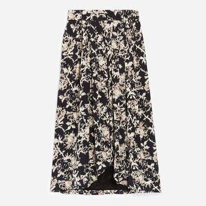 Beauty Skirt in Tan & Black Print  by Vanessa Bruno